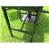 Image 13 : Square Table 30"x30"x42"H w/ Pedestal Base & 4 Upholstered Chairs 17"x18"x43"H