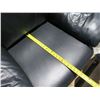 Image 7 : Black Upholstered Arm Chair 44"x20"x36"H