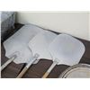 Image 2 : Multiple Pizza Pans & Peel Slide Tools w/ Handles Misc Size