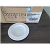 Image 2 : Qty 2 Boxes Syracuse Cascade Tea Saucer 5-3/4" Diameter