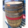 Image 1 : Jim Beam Brands Wooden Keg Barrel w/ Metal Bands