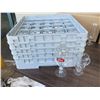 Image 2 : Qty 3 Boxes & Plastic Rack Glassware: Stella Artois Beer, Irish Coffee, Parfait, etc