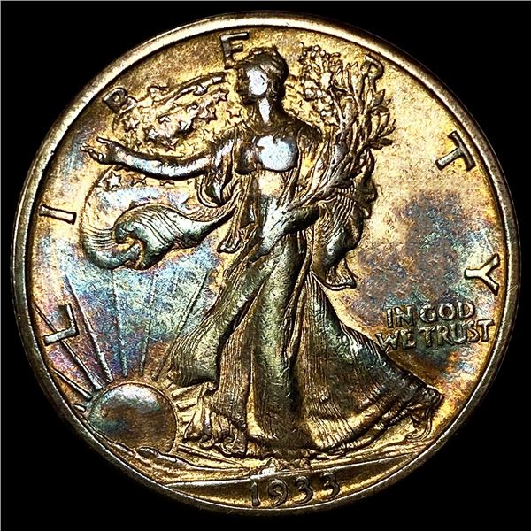 1933-S Walking Liberty Half Dollar NEARLY