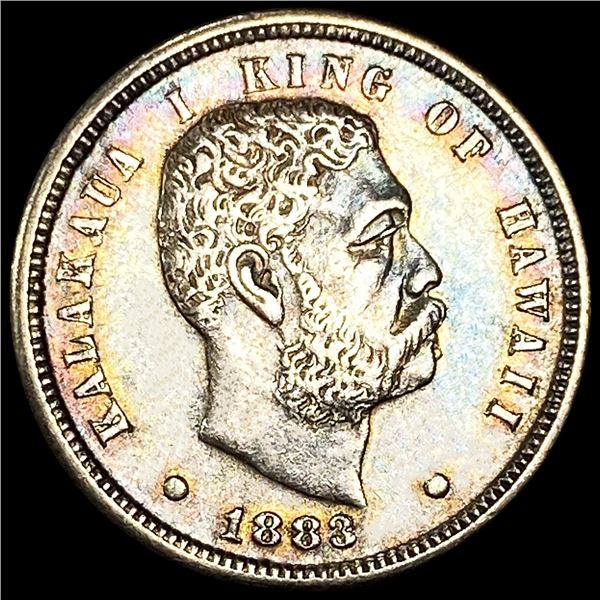 1883 Kingdom of Hawaii Dime UNCIRCULATED