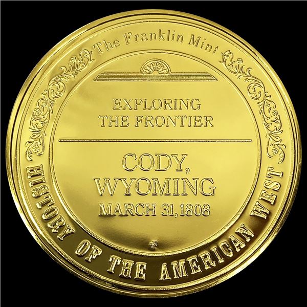 Franklin Mint Cody, WY GEM PROOF