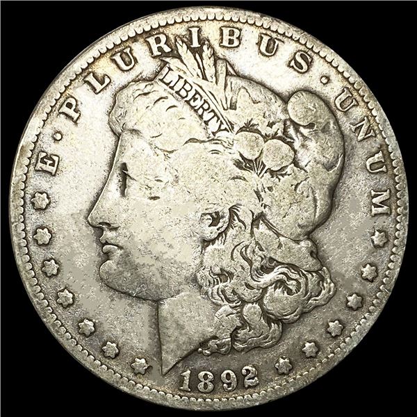 1892-S Morgan Silver Dollar NICELY CIRCULATED