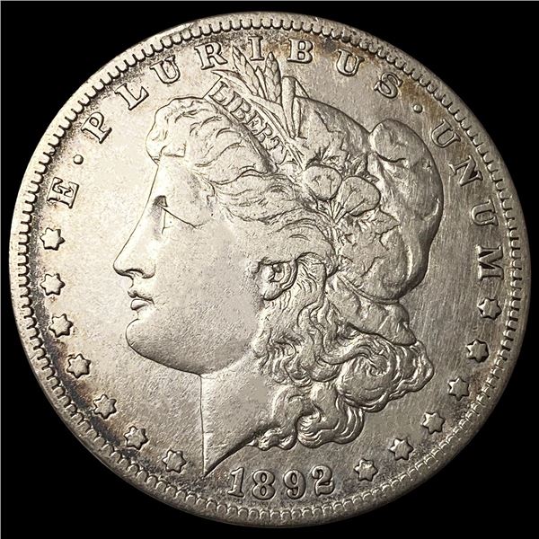 1892-S Morgan Silver Dollar LIGHTLY CIRCULATED