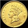 Image 1 : 1856 Ty 3 Rare Gold Dollar UNCIRCULATED