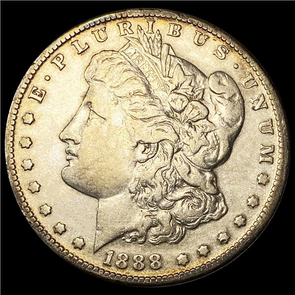 1888-S Morgan Silver Dollar ABOUT UNCIRCULATED