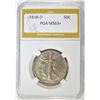 Image 1 : 1918-D WALKING LIBERTY HALF DOLLAR  PGA CH BU