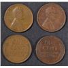Image 2 : 500 MIXED DATE CIRC WHEAT CENTS FROM THE 30'S