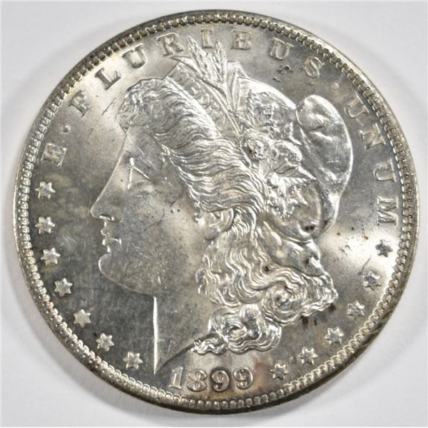 1899-O MORGAN DOLLAR  CH BU