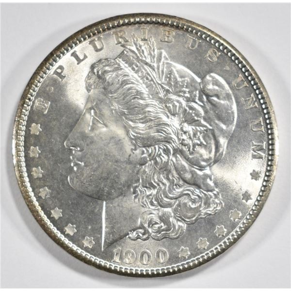 1900 MORGAN DOLLAR  CH BU