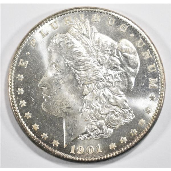 1901-O MORGAN DOLLAR  CH/GEM BU