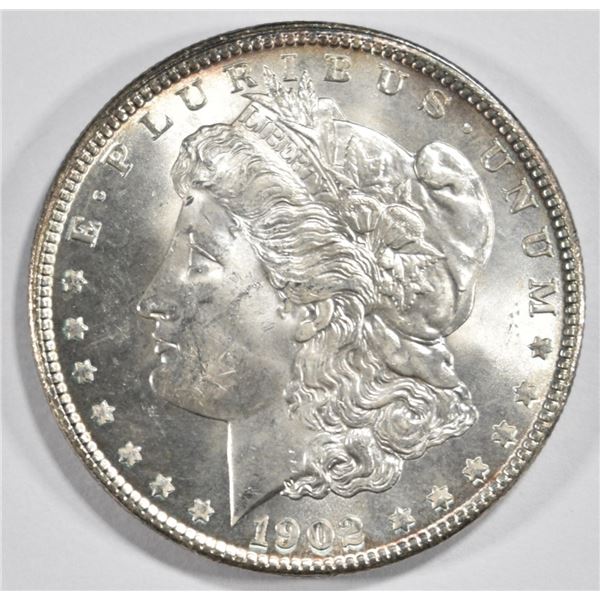 1902-O MORGAN DOLLAR  CH BU