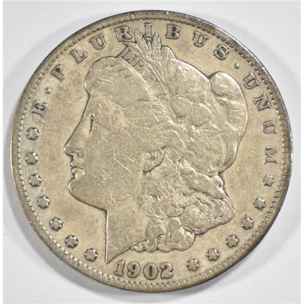 1902-S MORGAN DOLLAR  VG