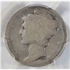 Image 2 : 1916-D MERCURY DIME, PCGS AG03