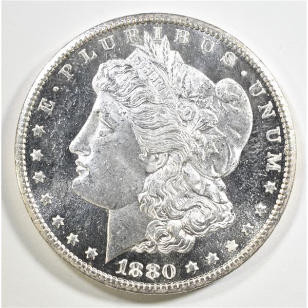 1880-CC MORGAN DOLLAR CH/GEM BU PROOF LIKE