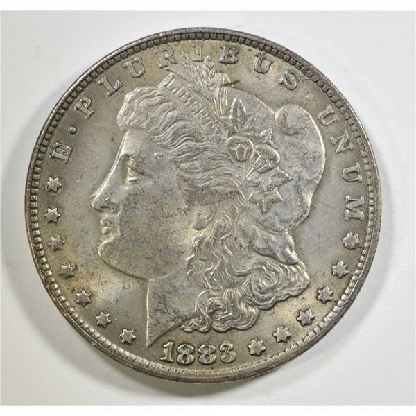 1883-CC MORGAN DOLLAR AU