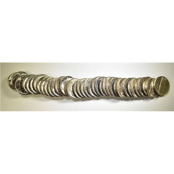 BU ROLL OF 1945-P SILVER WAR NICKELS