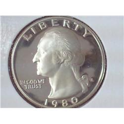 1980-S Washington Quarter Proof