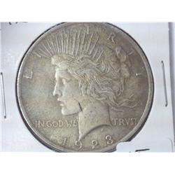 1923 Peace Silver Dollar