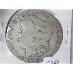 1889-O Morgan Silver Dollar