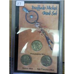 Buffalo Nickel Mint Set