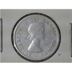 1953 Canada Silver Ten Cents