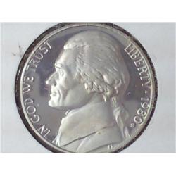 1980-S Jefferson Nickel Proof