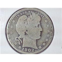1902 Barber Quarter