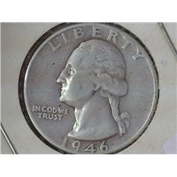 1946 Washington Silver Quarter