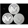 Image 2 : 3 Undated Standing Liberty Quarters