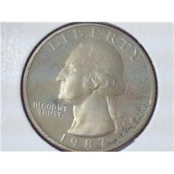 1987-S Washington Quarter Proof
