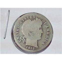 1912-D Barber Dime