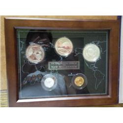 Kiribati 5 Piece Proof Millennium Set
