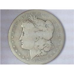 1878-CC Morgan Silver Dollar