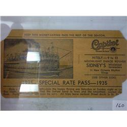 1935 Special Pass Moon Light Dance Voyage