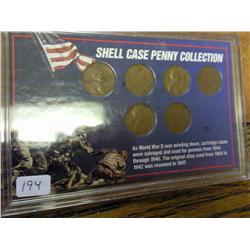 Shell Case Penny Collection
