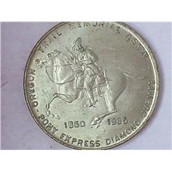 1860-1935 Pony Express Diamond Jubilee Token
