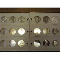 Littletons Book Of Ike Dollars With 21 Coins