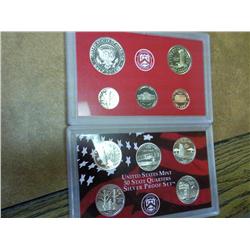 2001 US Silver Proof Set
