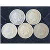 Image 1 : 5 Assorted Indian Head Cents