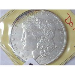 1890 Morgan Silver Dollar