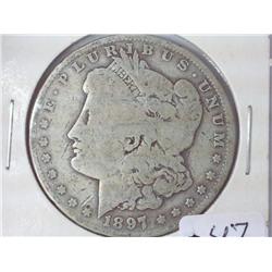 1897-O Morgan SIlver Dollar