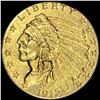 Image 1 : 1912 $2.50 Gold Quarter Eagle CLOSELY