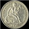 Image 1 : 1884 Seated Liberty Dime UNCIRCULATED