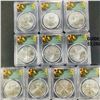 Image 1 : (10) 2020 American Silver Eagle PCGS - MS70