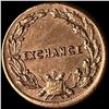 Image 2 : 1863 Civil War 'Exchange' Token UNCIRCULATED