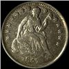 Image 1 : 1857 Seated Liberty Half Dime NEARLY UNCIRCULATED